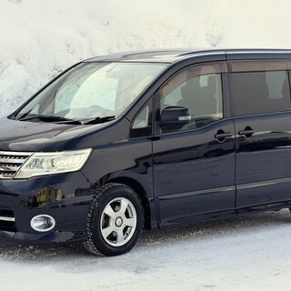 CNC25 日産 後期型セレナハイウェイスター 4WD　車検令和...