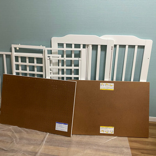 【美品】カトージ　ベビーベッド　60×90 の画像