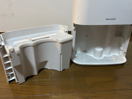 シャープ 除湿機 衣類乾燥 プラズマクラスター 7L ホワイト