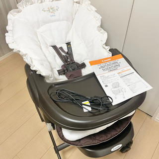 combi コンビ ネムリラ オートスウィング ハイローチェス 美品