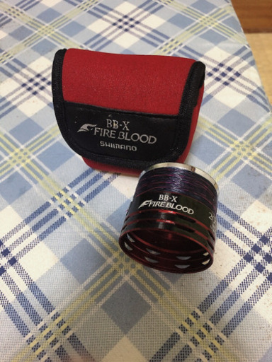 （値下げしました）ファイアーブラッド　スプール　ケース付き