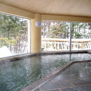【草津温泉リゾートマンション１ＤＫ賃貸】賃料５万円/月、24H源泉掛け流し温泉 - 吾妻郡