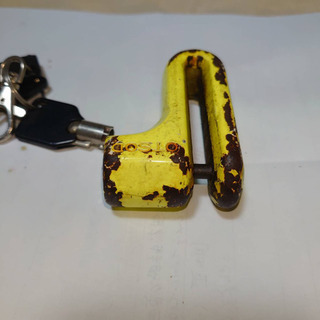 バイクディスクロックの画像