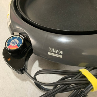 EUPA ホットプレート焼肉 お好み焼きに「お譲り決定致しました」の画像