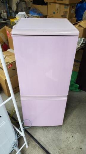 シャープ2ドア冷蔵庫137L