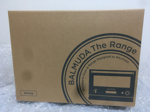 バルミューダ　電子レンジ　白　ホワイト　新品　未開封