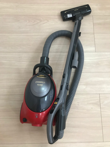 MITSUBISHI 自走式パワーブラシ サイクロン式掃除機