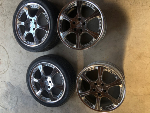 タイヤ　ホイール　レオンハルト　18インチ