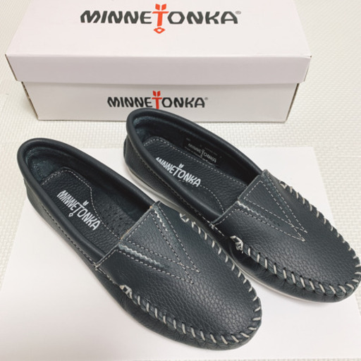 ミネトンカ　ゴアフロントモック　フラットシューズ　サイズ5（22cm）