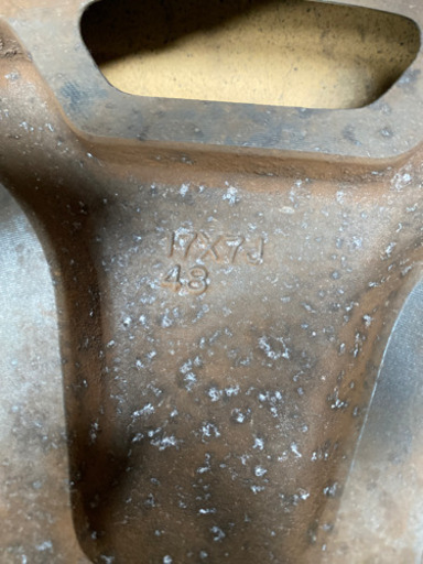 スバル 純正 アルミ 17インチ ガリ傷あり