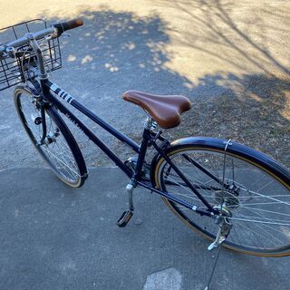 シティサイクル（美品） 27インチ ブリヂストン MarkRosa ブルーの画像
