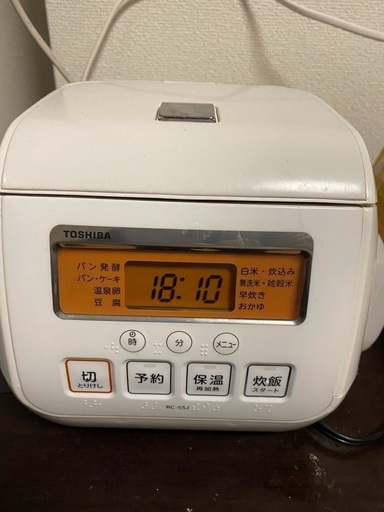 東芝　炊飯器　3000円　値下げ中