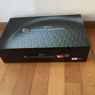 新品　ダイヤモンドコートフライパン　ジャパネット