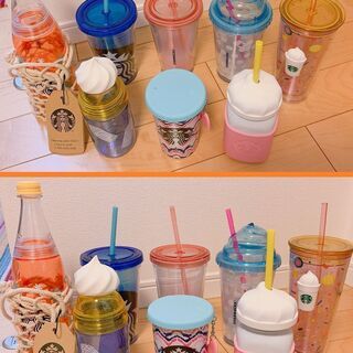 【値下げ】8本セット　スタバ　タンブラー　水筒　スターバックス　...
