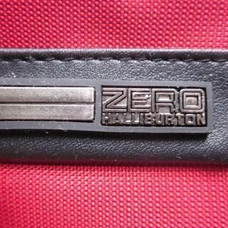 JAL ソフトポーチ JAPAN AIR LINES 赤 ZERO HALLIBURTONの画像