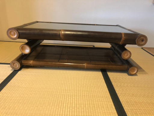 【さらに値引きしました】アジアン家具　ソファーとテーブルのセット