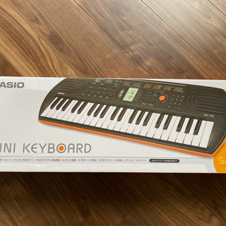 CASIO ミニキーボード SA-76
