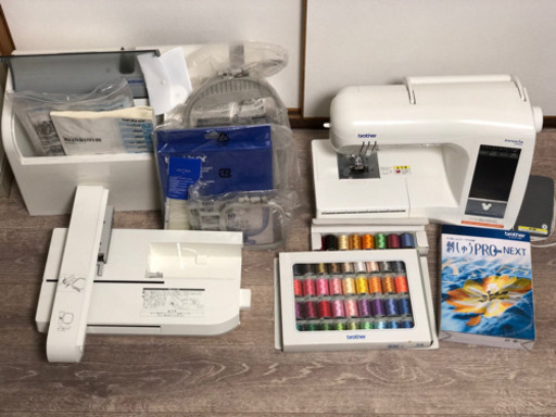 刺繍ミシン　お取引決定しました。