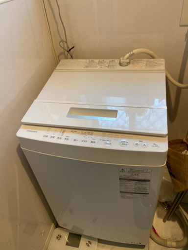 TOSHIBA 7kg 全自動電気洗濯機　2017年製
