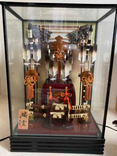 五月人形　破魔弓　清浩作　