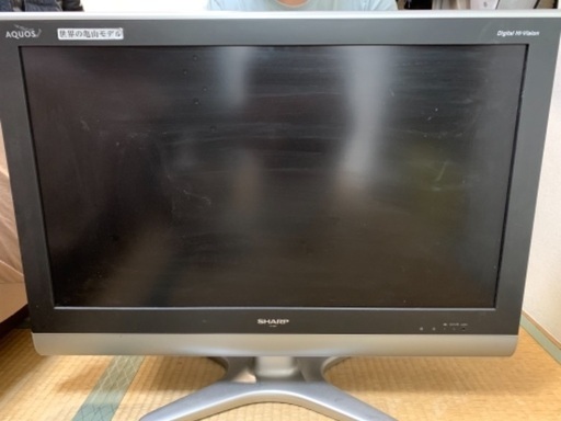 AQUOS／32型テレビ【リモコンなし】