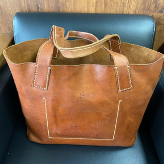 genten(ゲンテン) アマーノ　トートバッグ　ブラウン　(値引き)
