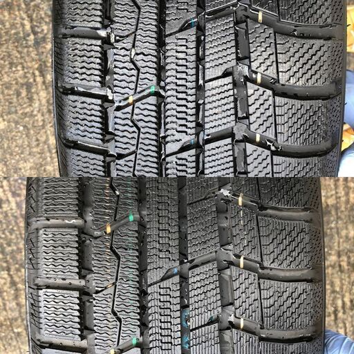 【取引中】スタッドレスタイヤ(ホイール付き)４本セット 215/60/R16