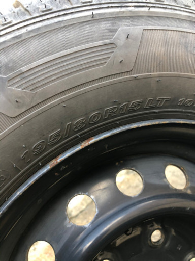 100系ハイエースバン タイヤホイールセット