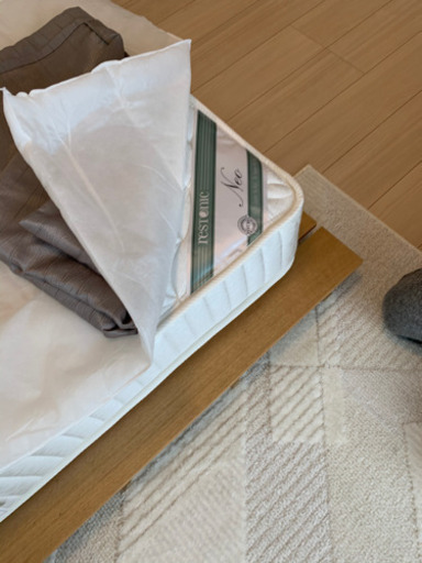 【美品】大塚家具の未使用マットレス【ダブル】値下げ！