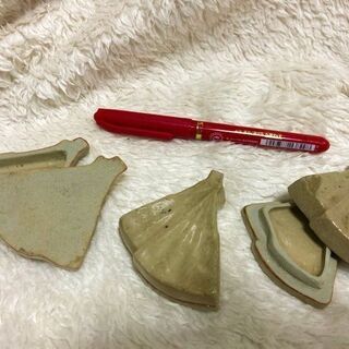 ★美品!!蔵出し・萩焼9点まとめて・縁起物・香合や飾り置物など・茶道具★の画像