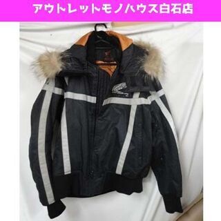 ホンダ MA-1ジャケット ライディングフードブルゾン HOND...