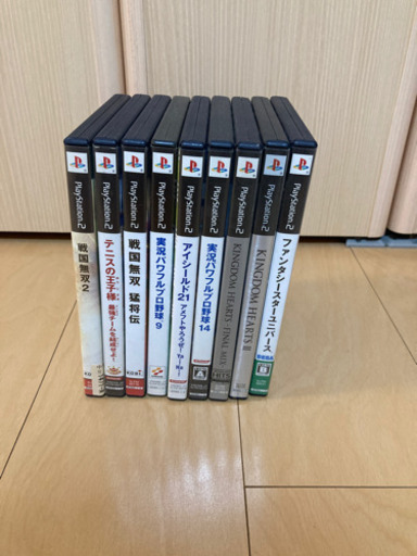 【返品可】プレステ2本体＋ソフト9本