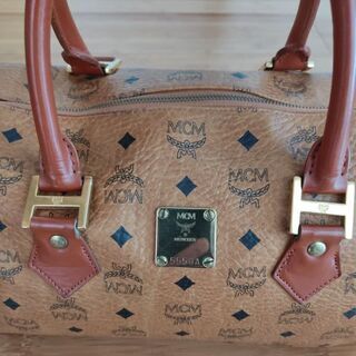 エム・シー・エム MCM ボストンバッグ ブラウンの画像