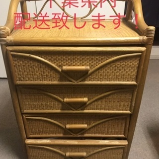 籐素材 チェスト ランタン