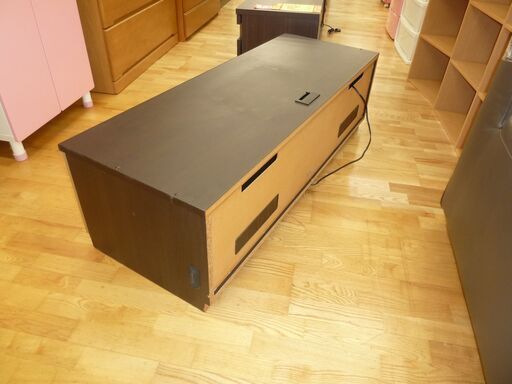 k133☆テレビボード☆ビクターインテリア☆コンセント付き☆幅1340㎜☆近隣配達、設置可能