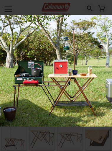 未使用☆コールマン☆ワンタッチキッチン☆コンフォートマスター☆