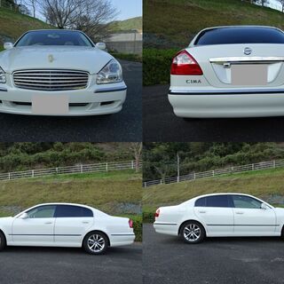 極上■Ｆ５０シーマ中期型■４５０ＸＶ■走行７万キロ■検３年１２月■２オナ■禁煙■車庫■サンルーフ■本革エアシート■バックカメラ■レーダークルーズ■ほか純正オプションてんこもり！！の画像