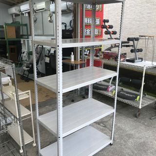 【リサイクルショップ八光　田上店】スチール　5段ラックの画像