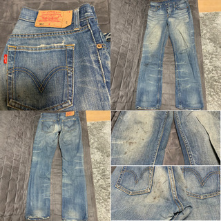 デニム4本　金額応相談　Levis.GAS他の画像
