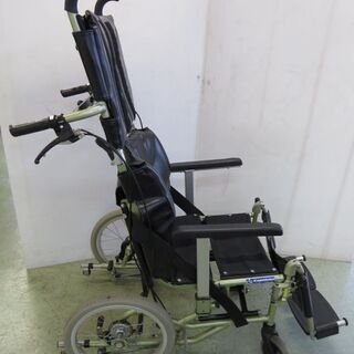 山口)下松市より 車椅子(黒)　BIZHA17Hの画像