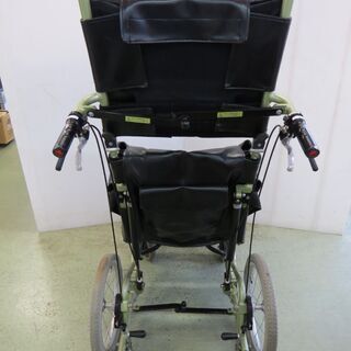 山口)下松市より 車椅子(黒)　BIZHA17Hの画像