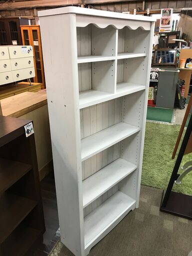 【愛品館八千代店】フレンチカントリー調ラック　745mm幅【愛八GS】