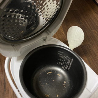 象印 IH炊飯ジャー「極め炊き」5.5合炊き 2012年購入の画像