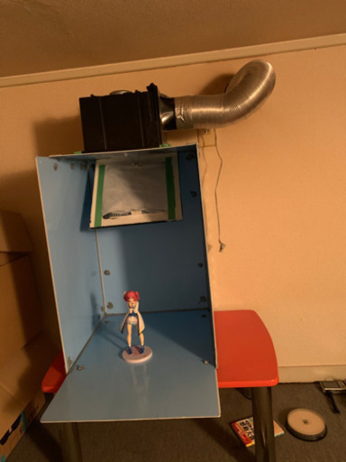 塗装ブース　ドラフトチャンバー制作