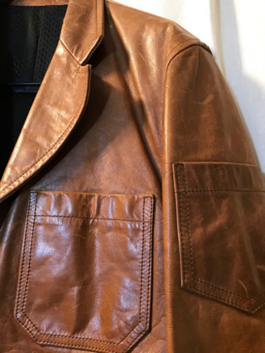 極上レザージャケット 身長175-180cm