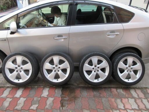 トヨタ プリウス30 純正ツーリング用17インチアルミホイール中古品