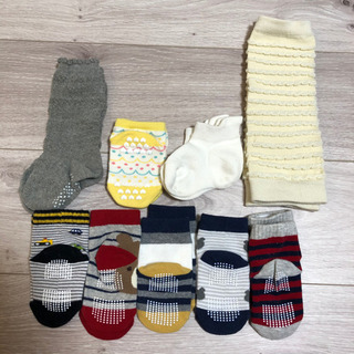 取引中　美品and未使用　ベビー靴下　あげますの画像