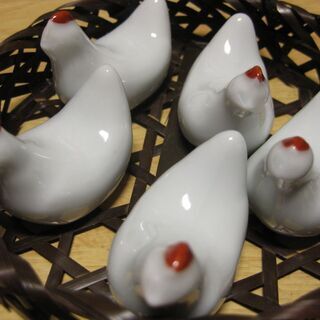 NIPPON　CRAFT　鳥形箸置き5客　新品未使用の画像