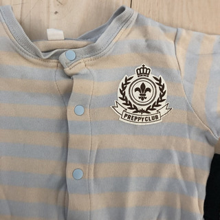 男の子70 ロンパース 2枚セットの画像