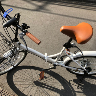 【1/31まで】新古20インチ折り畳み自転車